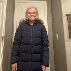 Lands End Women's Max 600 Down Long Maxi Coat